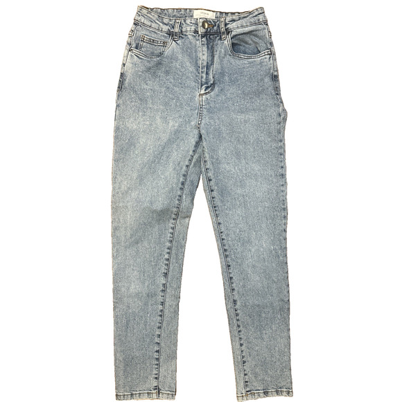 Cotton On Jeans Womens Light Blue 6 Stretch Mom Jean - Picture 1 of 6